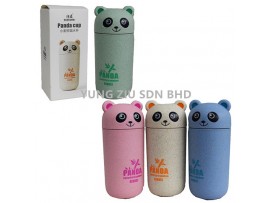 XB8281#350ML WHEET PANDA BOTTLE